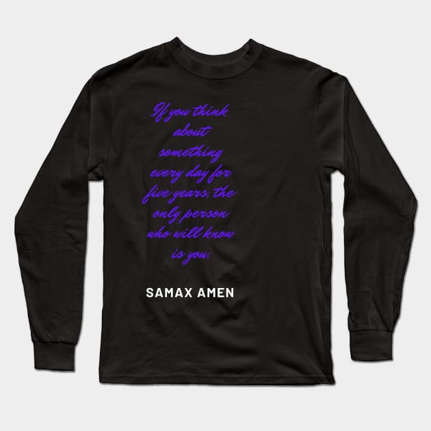 If you think Long Sleeve T-Shirt by Davis Family Designs